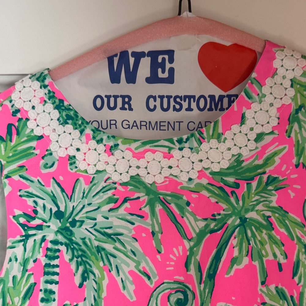 Lilly Pulitzer Pink and Green Dress - Picture 4 of 6